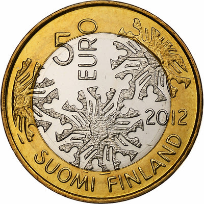 Finlandia, 
            
               5 Euro, 
            
               The Nordic Nature - Fauna