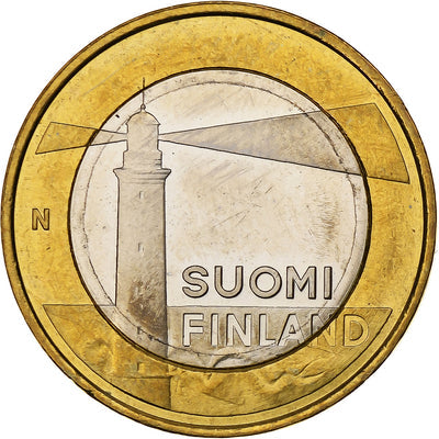 Finlandia, 
            
               5 Euro, 
            
               Sälskär Lighthouse