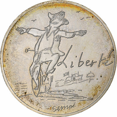 Francja, 
            
               10 Euro, 
            
               Sempé - Été - Liberté