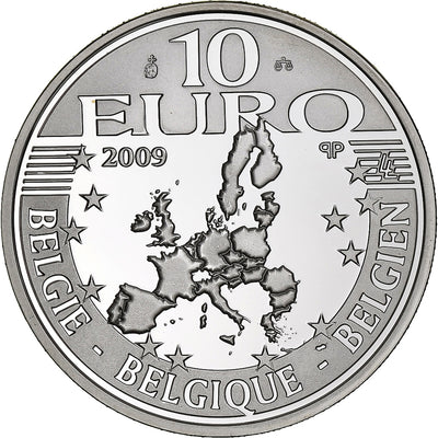 Belgia, 
            
               10 Euro, 
            
               2009