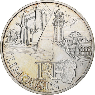 Francja, 
            
               10 Euro, 
            
               Limousin