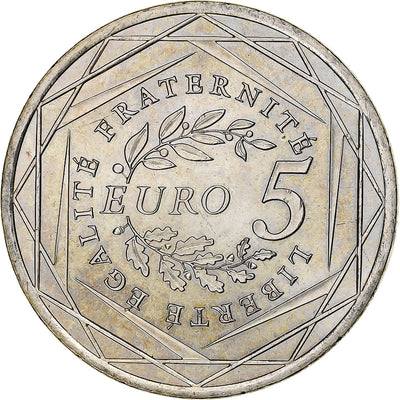 Francja, 
            
               5 Euro, 
            
               Semeuse