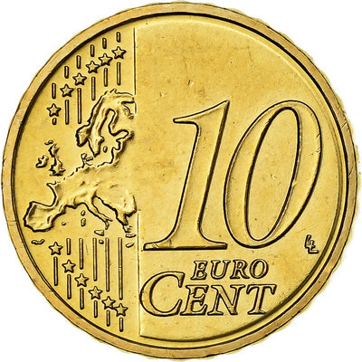 Łotwa, 
            
               10 Centimes, 
            
               2014