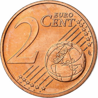 Łotwa, 
            
               2 Centimes, 
            
               2014