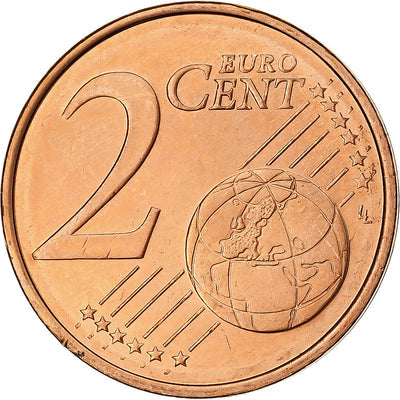 Cypr, 
            
               2 Centimes, 
            
               2008