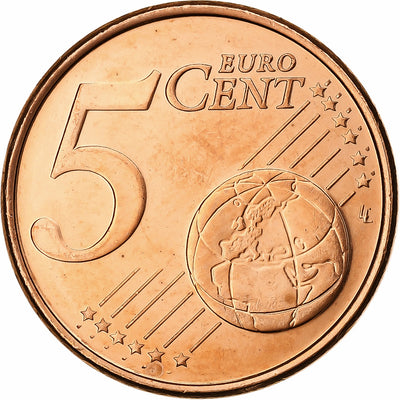 Cypr, 
            
               5 Centimes, 
            
               2008