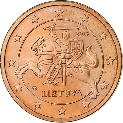 Litwa, 
            
               2 Centimes, 
            
               2015