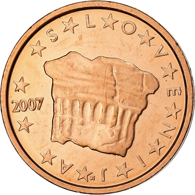 Słowenia, 
            
               2 Centimes, 
            
               2007