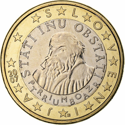 Słowenia, 
            
               Euro, 
            
               2007