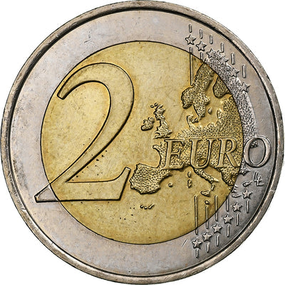 Francja, 
            
               2 Euro, 
            
               bleuet de France