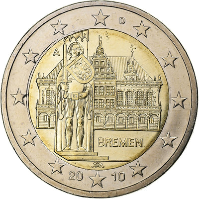 Niemcy, 
            
               2 Euro, 
            
               Bremen