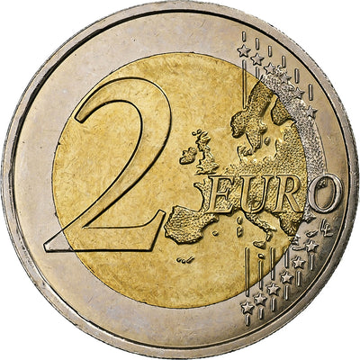 Luksemburg, 
            
               2 Euro, 
            
               Palais grand-ducal