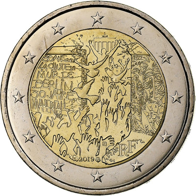 Francja, 
            
               2 Euro, 
            
               30th Anniversary