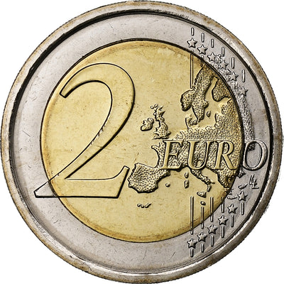 Włochy, 
            
               2 Euro, 
            
               Dante Alighieri