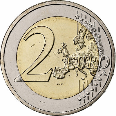 Luksemburg, 
            
               2 Euro, 
            
               50th Anniversary - Accession of Grand-Duc Jean