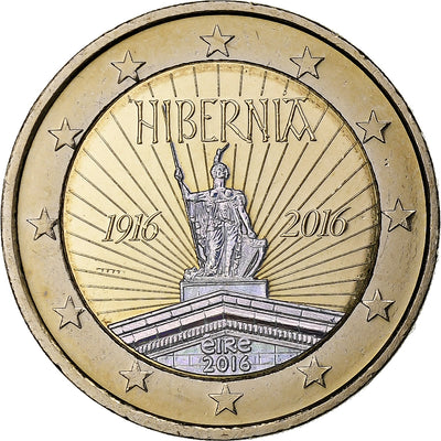 Irlandia, 
            
               2 Euro, 
            
               Easter Rising