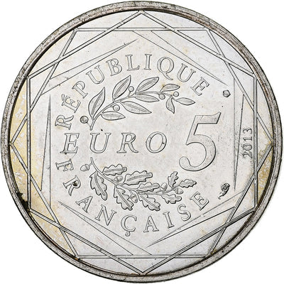 Francja, 
            
               5 Euro, 
            
               Fraternité