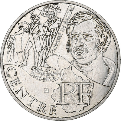 Francja, 
            
               10 Euro, 
            
               Centre