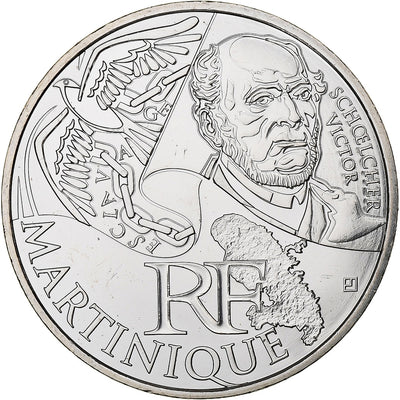 Francja, 
            
               10 Euro, 
            
               Martinique