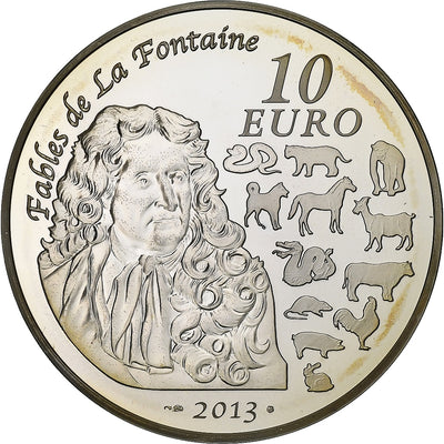 Francja, 
            
               10 Euro, 
            
               Year of the Snake