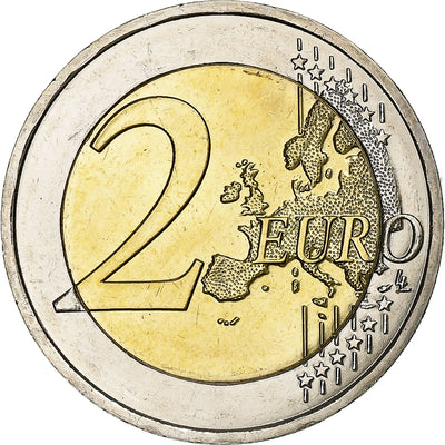 Francja, 
            
               2 Euro, 
            
               10 Years of Euros Cash