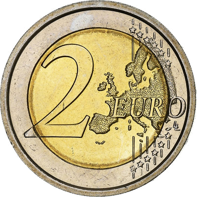 Włochy, 
            
               2 Euro, 
            
               10 Years of Euros Cash