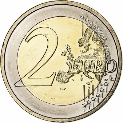 Słowenia, 
            
               2 Euro, 
            
               10 Years of Euros Cash