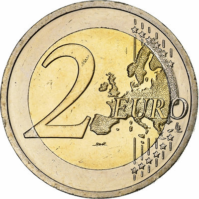 Irlandia, 
            
               2 Euro, 
            
               10 Years of Euros Cash