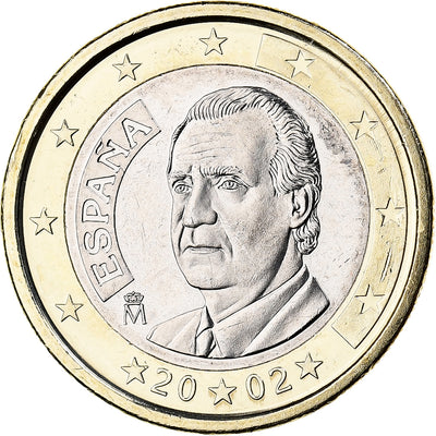 Hiszpania, 
            
               Juan Carlos I, 
            
               1 Euro