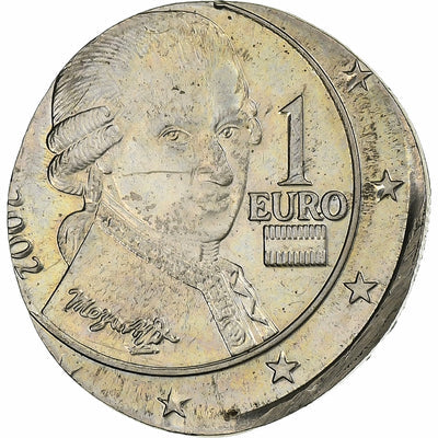 Austria, 
            
               1 Euro, 
            
               Strike error