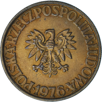 Polska, 
            
               5 Zlotych, 
            
               1976