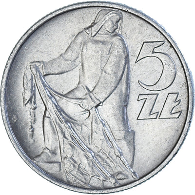 Moneta, 
            
               Polska, 
            
               5 Zlotych