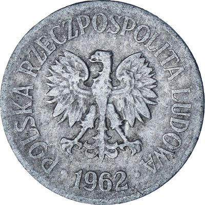 Polska, 
            
               20 Groszy, 
            
               1962