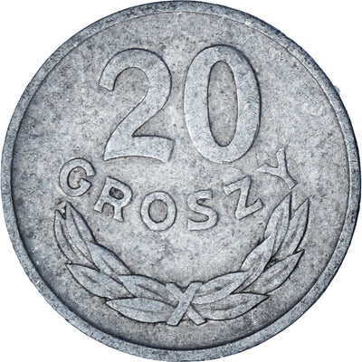 Polska, 
            
               20 Groszy, 
            
               1962