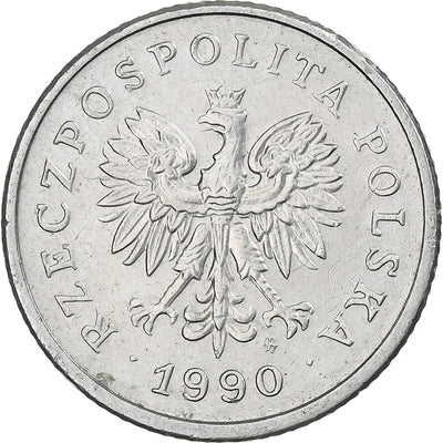 Polska, 
            
               20 Groszy, 
            
               1990