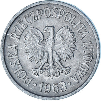 Polska, 
            
               10 Groszy, 
            
               1963