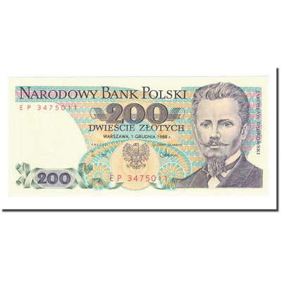 Banknot, 
            
               Polska, 
            
               200 Zlotych