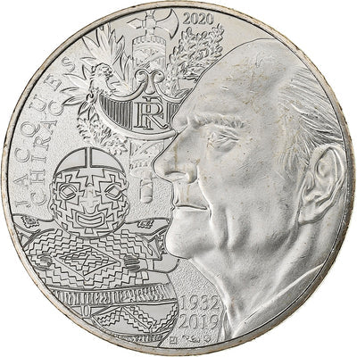 Francja, 
            
               10 Euro, 
            
               Jacques Chirac