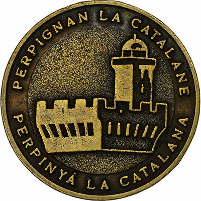 Francja, 
            
               5 Ecu, 
            
               Perpignan la catalane