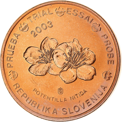 Słowenia, 
            
               2 Euro Cent, 
            
               unofficial private coin