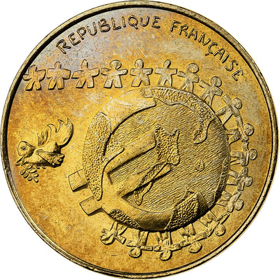 Francja, 
            
               1/4 Euro, 
            
               2002