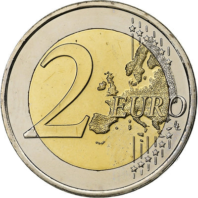 Luksemburg, 
            
               2 Euro, 
            
               Grand-Duc Henri