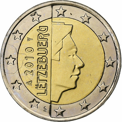 Luksemburg, 
            
               2 Euro, 
            
               2010