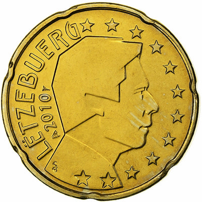 Luksemburg, 
            
               20 Euro Cent, 
            
               2010