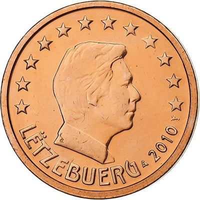 Luksemburg, 
            
               2 Euro Cent, 
            
               2010