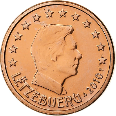 Luksemburg, 
            
               Euro Cent, 
            
               2010