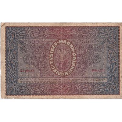 Polska, 
            
               5000 Marek, 
            
               1920