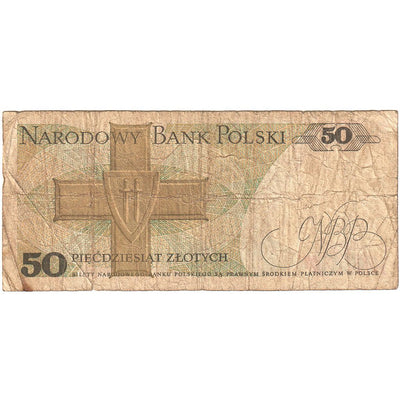 Polska, 
            
               50 Zlotych, 
            
               1986