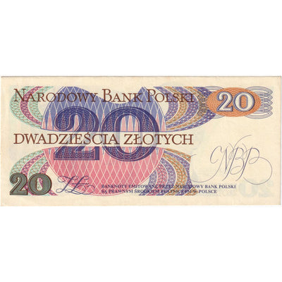 Polska, 
            
               20 Zlotych, 
            
               1982-06-01