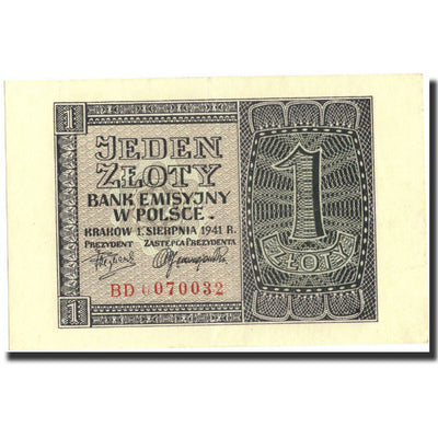 Banknot, 
            
               Polska, 
            
               1 Zloty